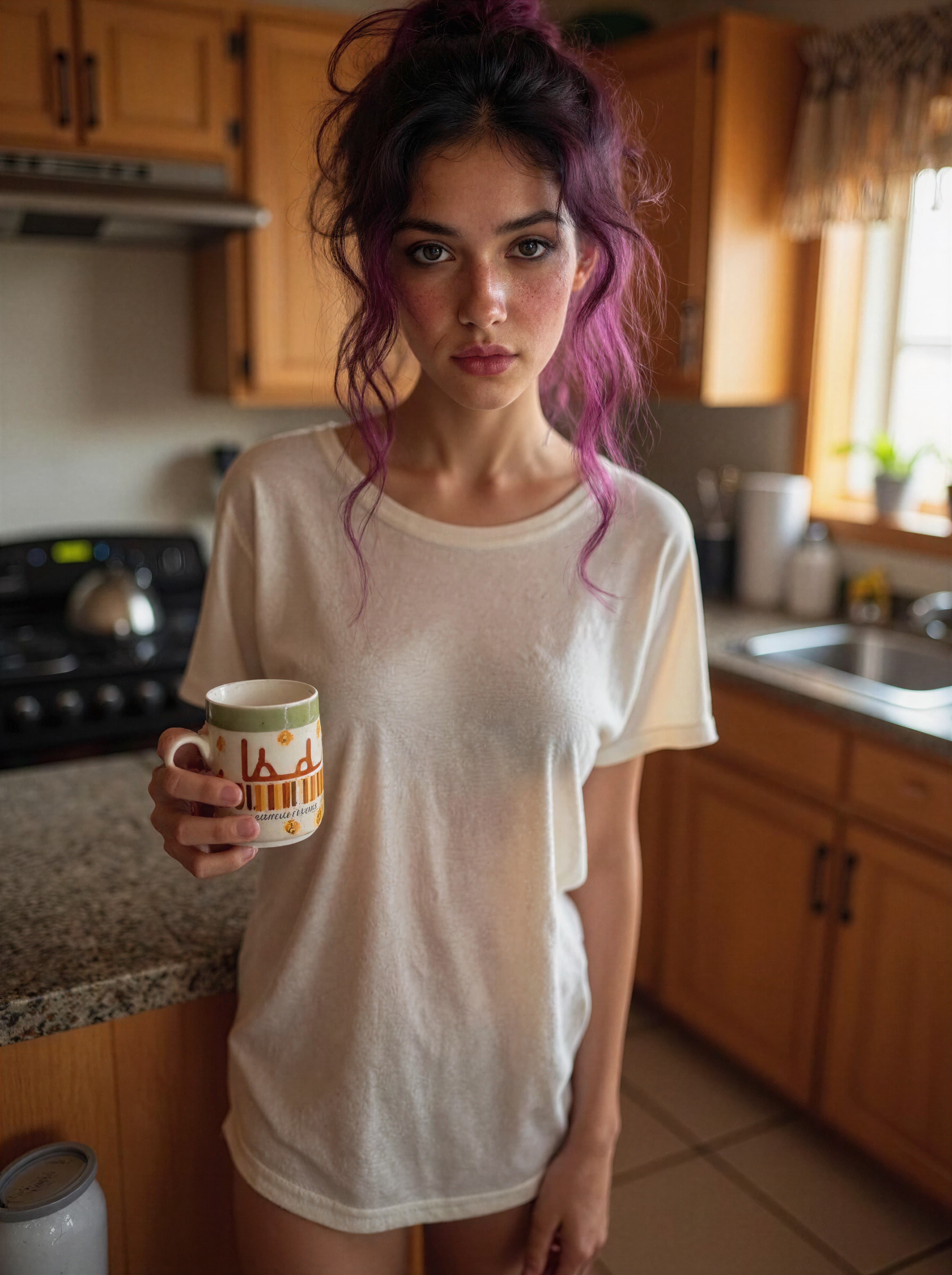 Morning in kitchen