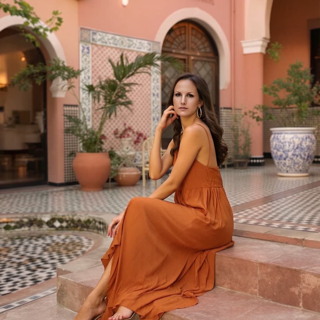 Moroccan riad